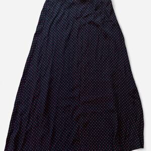 Rena rowan polka dot maxi skirt